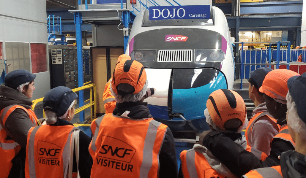 Visite technicentre SNCF