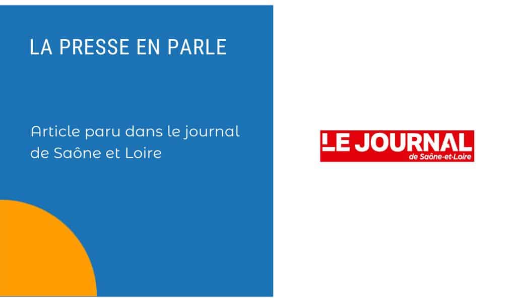 Article paru sur le journal de Saône et Loire mars 25
